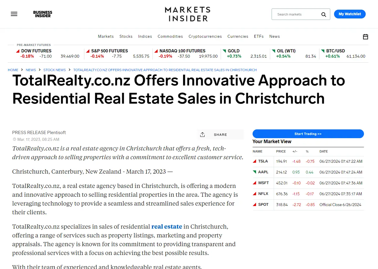 Press Release Example from Rose SEO